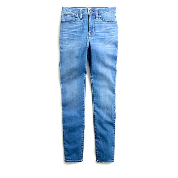 J. Crew Women's High Rise Jeans - Blue - Picture 7 of 15